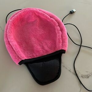 Heated mouse pad hand warmer
